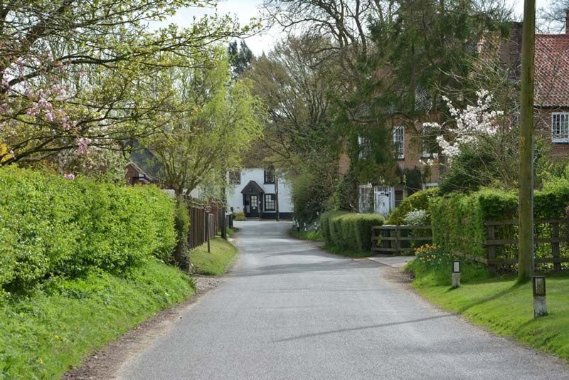 Street scene Little Dunham